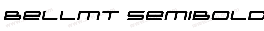 BellMT SemiBold Semi字体转换